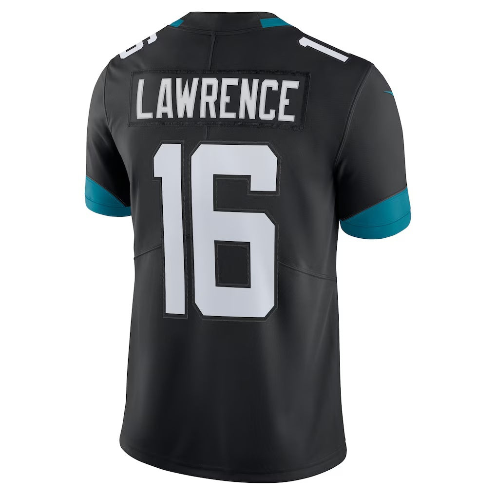 Silnrao J.Jaguars #16 Trevor Lawrence Black Alternate Vapor Limited Stitched Jerseys
