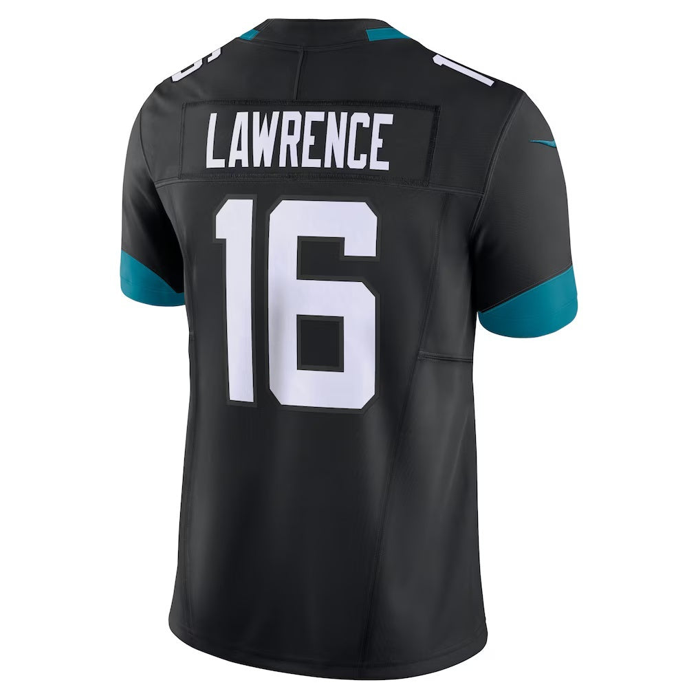 Silnrao J.Jaguars #16 Trevor Lawrence Black Vapor F.U.S.E. Limited Stitched Jerseys