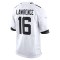 Silnrao J.Jaguars #16 Trevor Lawrence White Game Stitched Jerseys