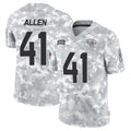 Silnrao J.Jaguars #41 Josh Hines-Allen Player Arctic Camo Salute to Service Limited Football Jerseys