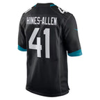 Silnrao J.Jaguars #41 Josh Hines-Allen Player Black Home Game Football Jerseys