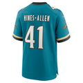 Silnrao J.Jaguars #41 Josh Hines-Allen Teal Prowler Throwback Player Game Stitched Jerseys