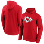 Silnrao Custom KC.Chiefs Blank Player Red Pullover Hoodie Stitched Jerseys