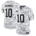 Silnrao KC.Chiefs #10 Isiah Pacheco Player Arctic Camo Salute to Service Limited Stitched Jerseys