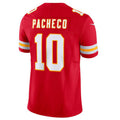 Silnrao KC.Chiefs #10 Isiah Pacheco Red Vapor F.U.S.E. Limited Jersey American Stitched Jerseys