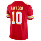 Silnrao KC.Chiefs #10 Isiah Pacheco Red Vapor F.U.S.E. Limited Jersey American Stitched Jerseys