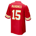 Silnrao KC.Chiefs #15 Patrick Mahomes Player Red Home Game Stitched Jerseys