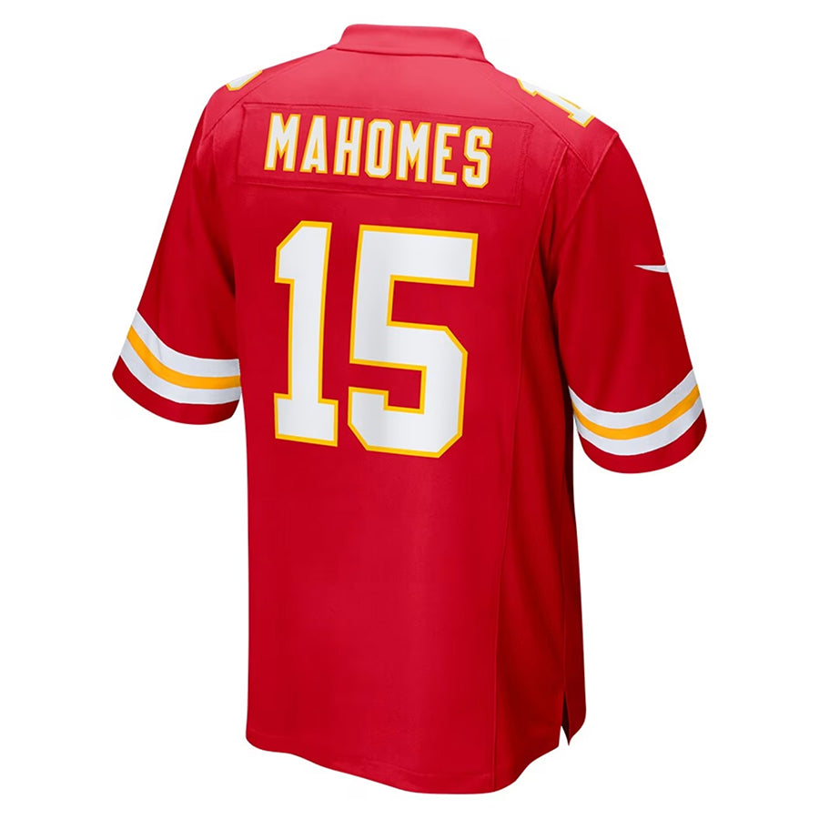 Silnrao KC.Chiefs #15 Patrick Mahomes Player Red Home Game Stitched Jerseys