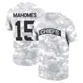 Silnrao KC.Chiefs #15 Patrick Mahomes Player Salute to Service Hoodies & T-Shirts Stitched Jerseys