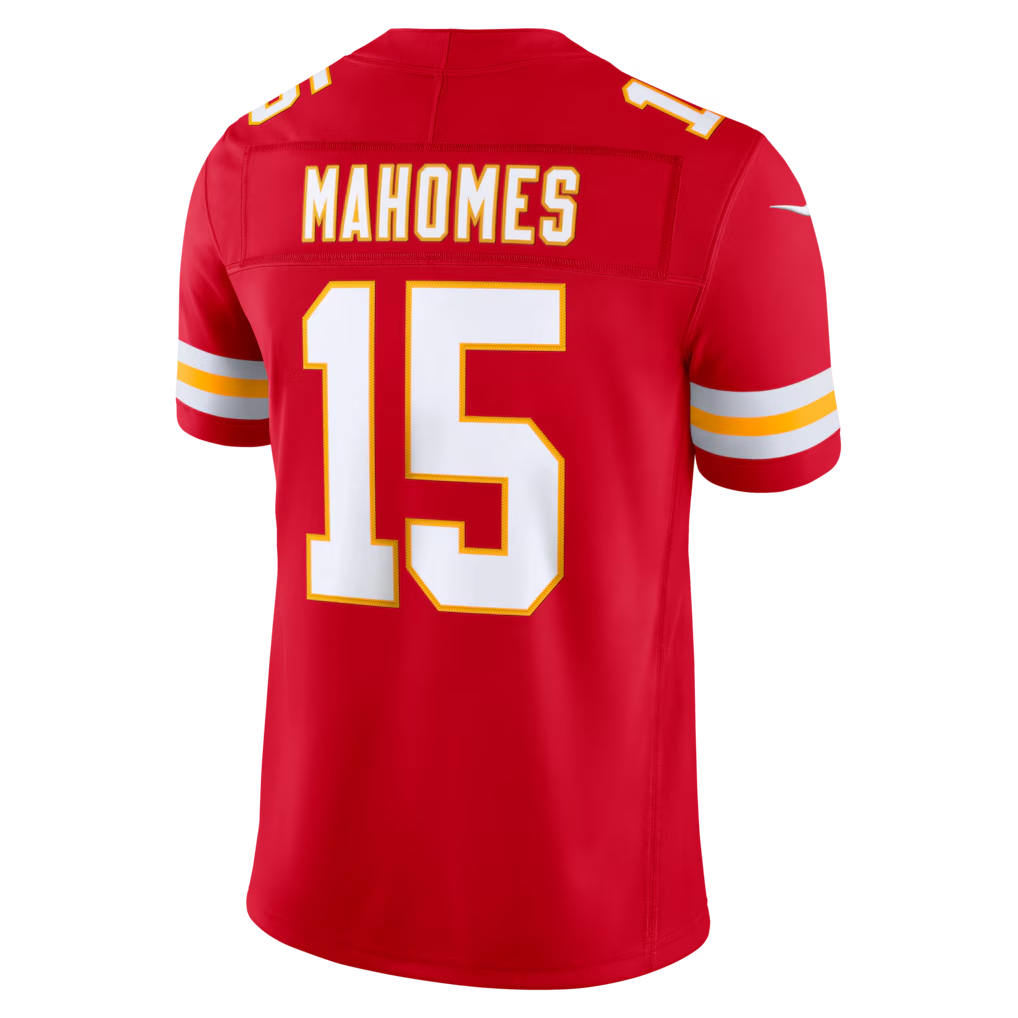 Silnrao KC.Chiefs #15 Patrick Mahomes Red Team Vapor F.U.S.E. Stitched Limited Jerseys