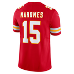 Silnrao KC.Chiefs #15 Patrick Mahomes Red Vapor F.U.S.E. Limited Stitched Jerseys