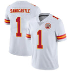 Silnrao KC.Chiefs #1 Xavier Worthy Player White Vapor Limited Stitched Jerseys