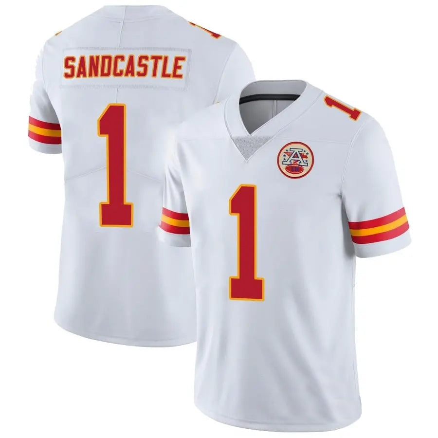 Silnrao KC.Chiefs #1 Xavier Worthy Player White Vapor Limited Stitched Jerseys