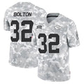 Silnrao KC.Chiefs #32 Nick Bolton Player Arctic Camo Salute to Service Limited Stitched Jerseys