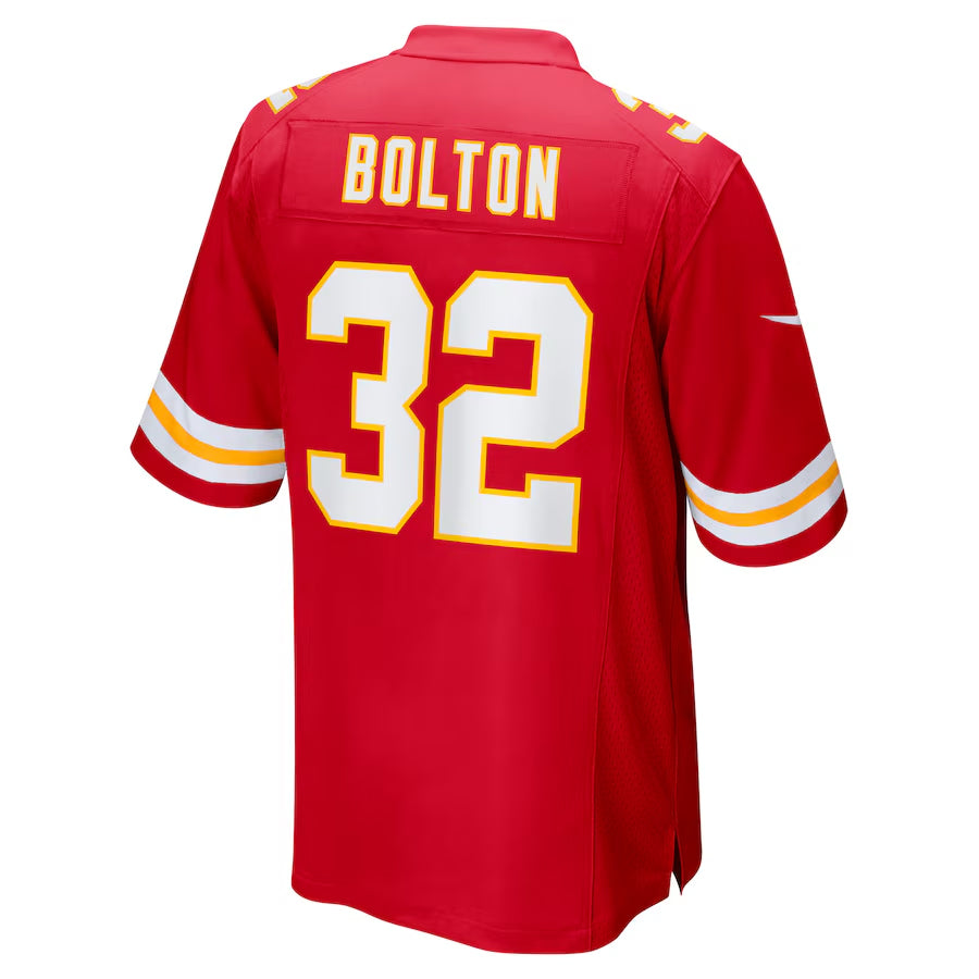 Silnrao KC.Chiefs #32 Nick Bolton Player Red Home Game Stitched Jerseys