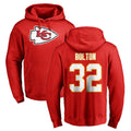 Silnrao KC.Chiefs #32 Nick Bolton Player Red Pullover Hoodies Stitched Jerseys