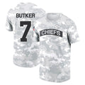 Silnrao KC.Chiefs #7 Harrison Butker Player Salute to Service Hoodies & T-Shirts Stitched Jerseys