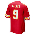 Silnrao KC.Chiefs #9 Kenneth Walker III Red Game Stitched Jerseys