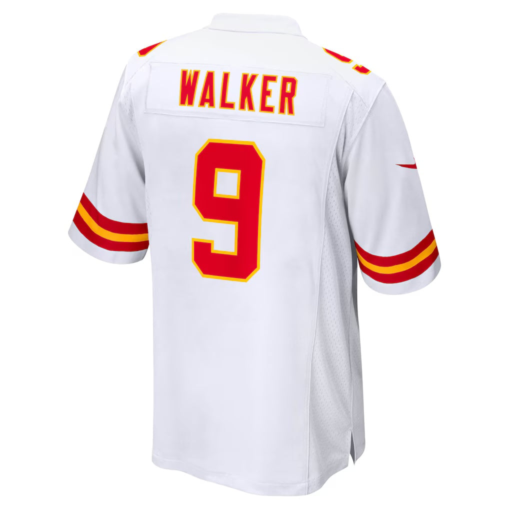 Silnrao KC.Chiefs #9 Kenneth Walker III White Game Stitched Jerseys