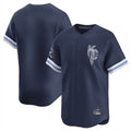 Silnrao KC.Royals Navy City Connect Limited Home Blank Player Stitched Jerseys
