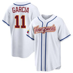 Silnrao KC.Royals #11 Maikel Garcia Player White 2026 World Classic Home Stitched Jerseys