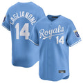 Silnrao KC.Royals #14 Jac Caglianone Player Light Blue Alt Limited Home Stitched Jerseys
