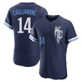 Silnrao KC.Royals #14 Jac Caglianone Player Navy City Connect Limited Elite Home Stitched Jerseys