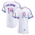 Silnrao KC.Royals #14 Jac Caglianone Player White 2026 City Connect Limited Elite Home Stitched Jerseys