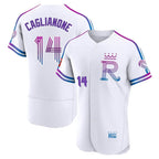 Silnrao KC.Royals #14 Jac Caglianone Player White 2026 City Connect Limited Elite Home Stitched Jerseys