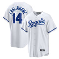 Silnrao KC.Royals #14 Jac Caglianone Player White Home Game Stitched Jerseys