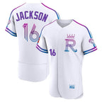 Silnrao KC.Royals #16 Bo Jackson Player White 2026 City Connect Limited Elite Home Stitched Jerseys