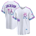 Silnrao KC.Royals #16 Bo Jackson Player White 2026 City Connect Limited Home Stitched Jerseys