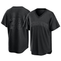 Silnrao KC.Royals #28 Kyle Isbel Player Black Fashion Game Stitched Jerseys