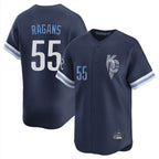 Silnrao KC.Royals #55 Cole Ragans Player Navy City Connect Limited Home Stitched Jerseys