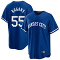 Silnrao KC.Royals #55 Cole Ragans Player Royal Game Home Stitched Jerseys