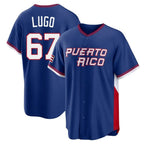 Silnrao KC.Royals #67 Seth Lugo Player Navy 2026 World Classic Home Stitched Jerseys