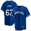 Silnrao KC.Royals #67 Seth Lugo Player Royal Game Home Stitched Jerseys