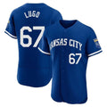Silnrao KC.Royals #67 Seth Lugo Player Royal Limited Elite Home Stitched Jerseys