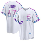 Silnrao KC.Royals #67 Seth Lugo Player White 2026 City Connect Limited Home Stitched Jerseys