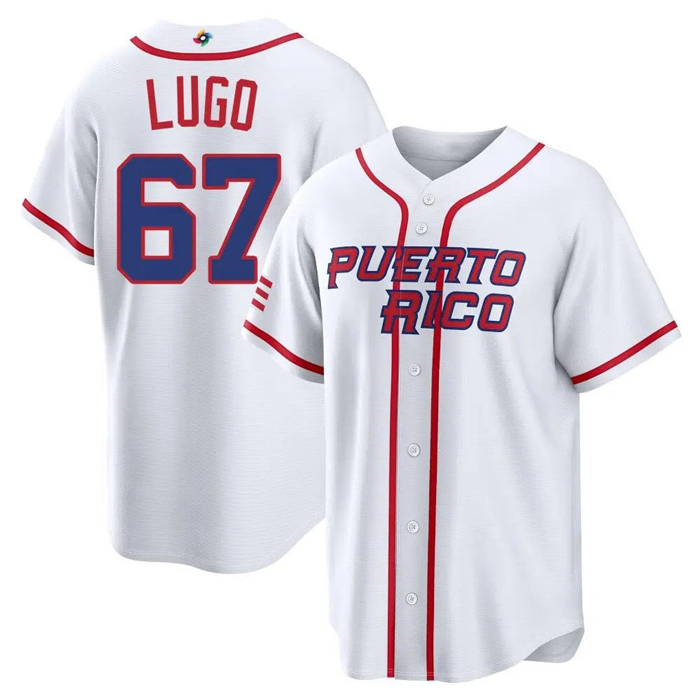 Silnrao KC.Royals #67 Seth Lugo Player White 2026 World Classic Home Stitched Jerseys