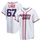 Silnrao KC.Royals #67 Seth Lugo Player White 2026 World Classic Home Stitched Jerseys