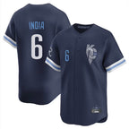 Silnrao KC.Royals #6 Jonathan India Player Navy City Connect Limited Home Stitched Jerseys