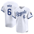 Silnrao KC.Royals #6 Jonathan India Player White Alt Limited Home Stitched Jerseys