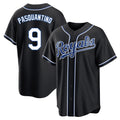 Silnrao KC.Royals #9 Vinnie Pasquantino Player Black Carbon Fashion Home Game Stitched Jerseys