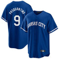 Silnrao KC.Royals #9 Vinnie Pasquantino Player Royal Game Home Stitched Jerseys