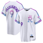 Silnrao KC.Royals #9 Vinnie Pasquantino Player White 2026 City Connect Limited Home Stitched Jerseys