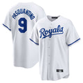 Silnrao KC.Royals #9 Vinnie Pasquantino Player White Home Game Stitched Jerseys