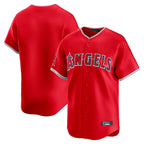 Silnrao LA.Angels Gray Home Game Blank Player Stitched Jerseys