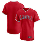 Silnrao LA.Angels Gray Home Limited Blank Player Stitched Jerseys