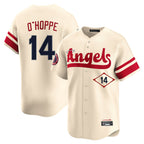 Silnrao LA.Angels #14 Logan O'Hoppe Player Cream City Connect Limited Home Stitched Jerseys